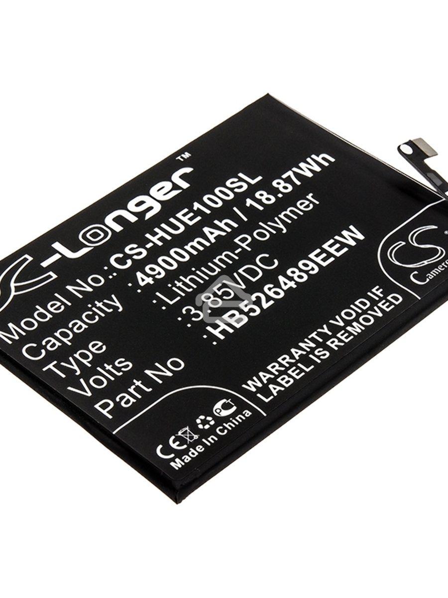 Аккумулятор CameronSino CS-HUE100SL HB526489EEW для Huawei Honor Play 9A,3.85V / 4900mAh / 18.87Wh