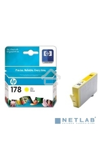 Картридж струйный HP №178 CB320HE желтый для HP C5383/C6383/B8553/D5463 (300стр.)