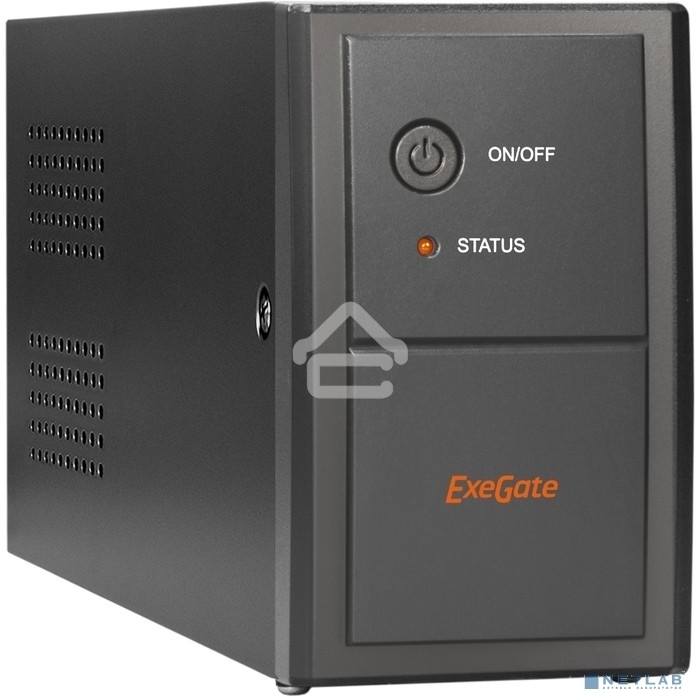 Источник бесперебойного питания ExeGate EP285473RUS Power Back BNB-850.LED.AVR.C13.RJ 850VA/480W, LED, AVR,4*IEC-C13, RJ45/11, черный