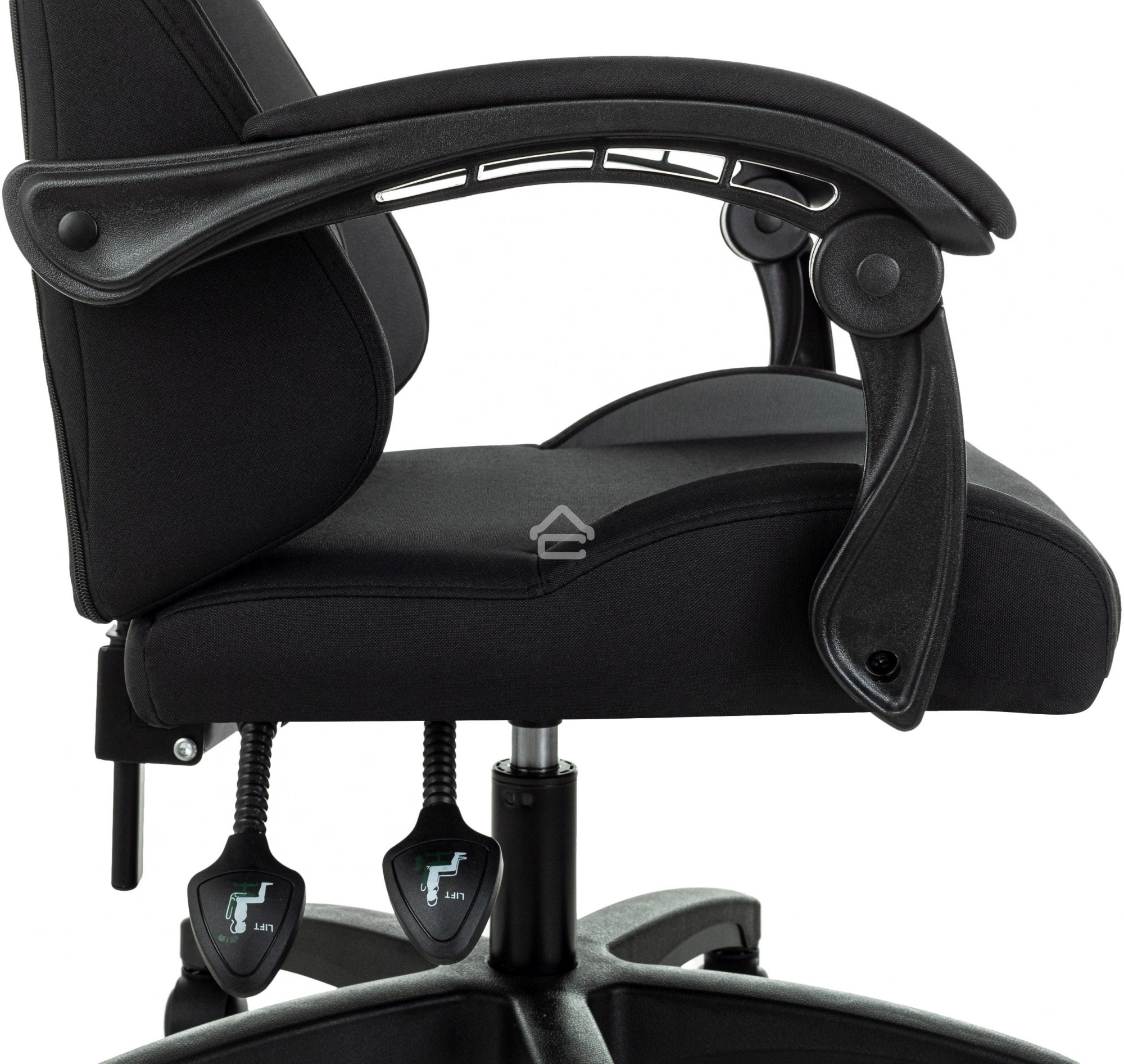 Кресло игровое Zombie Void черный/серый