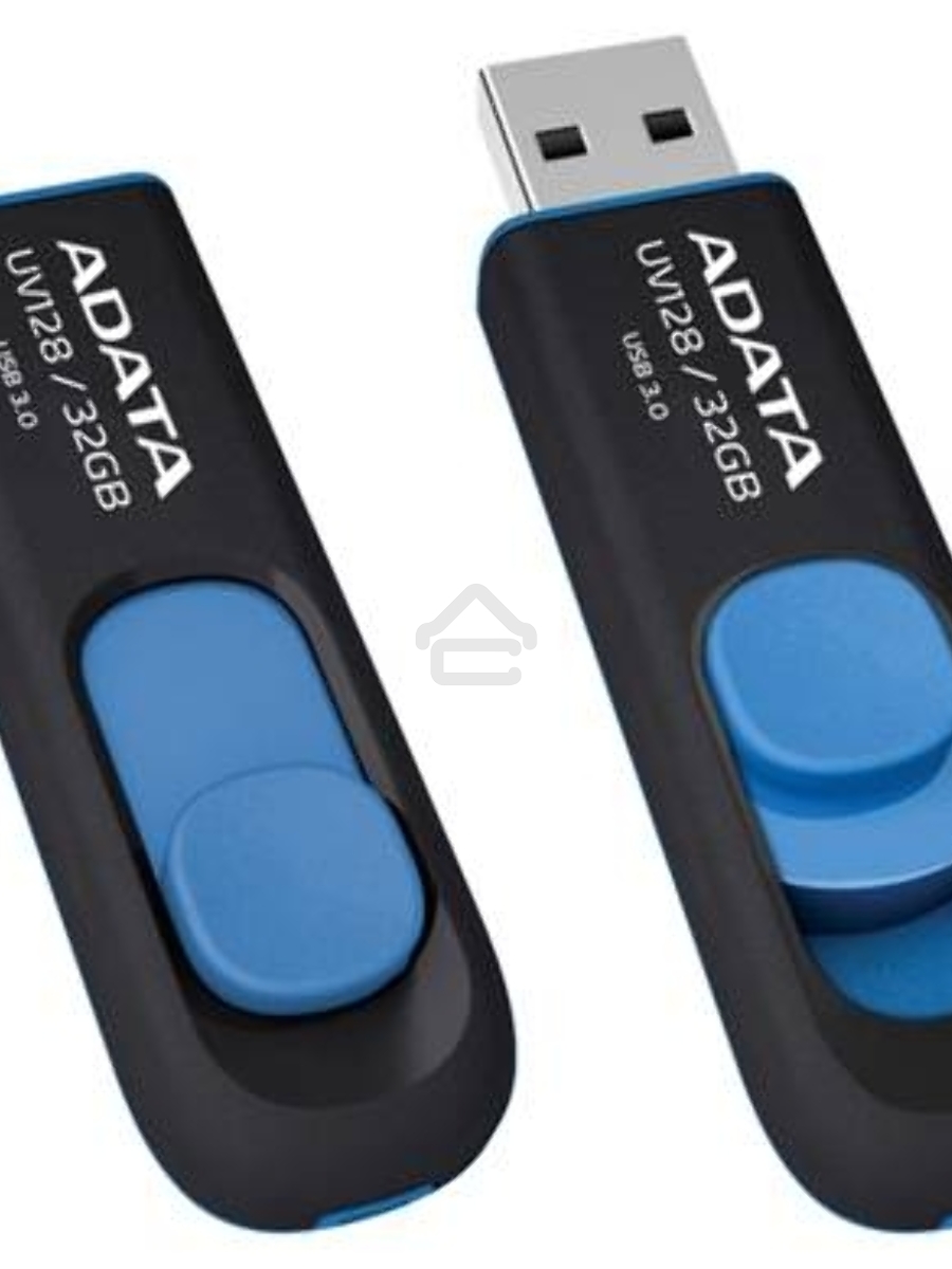 Флеш диск AData 32Gb UV128 AUV128-32G-RBE USB3.0 синий/черный