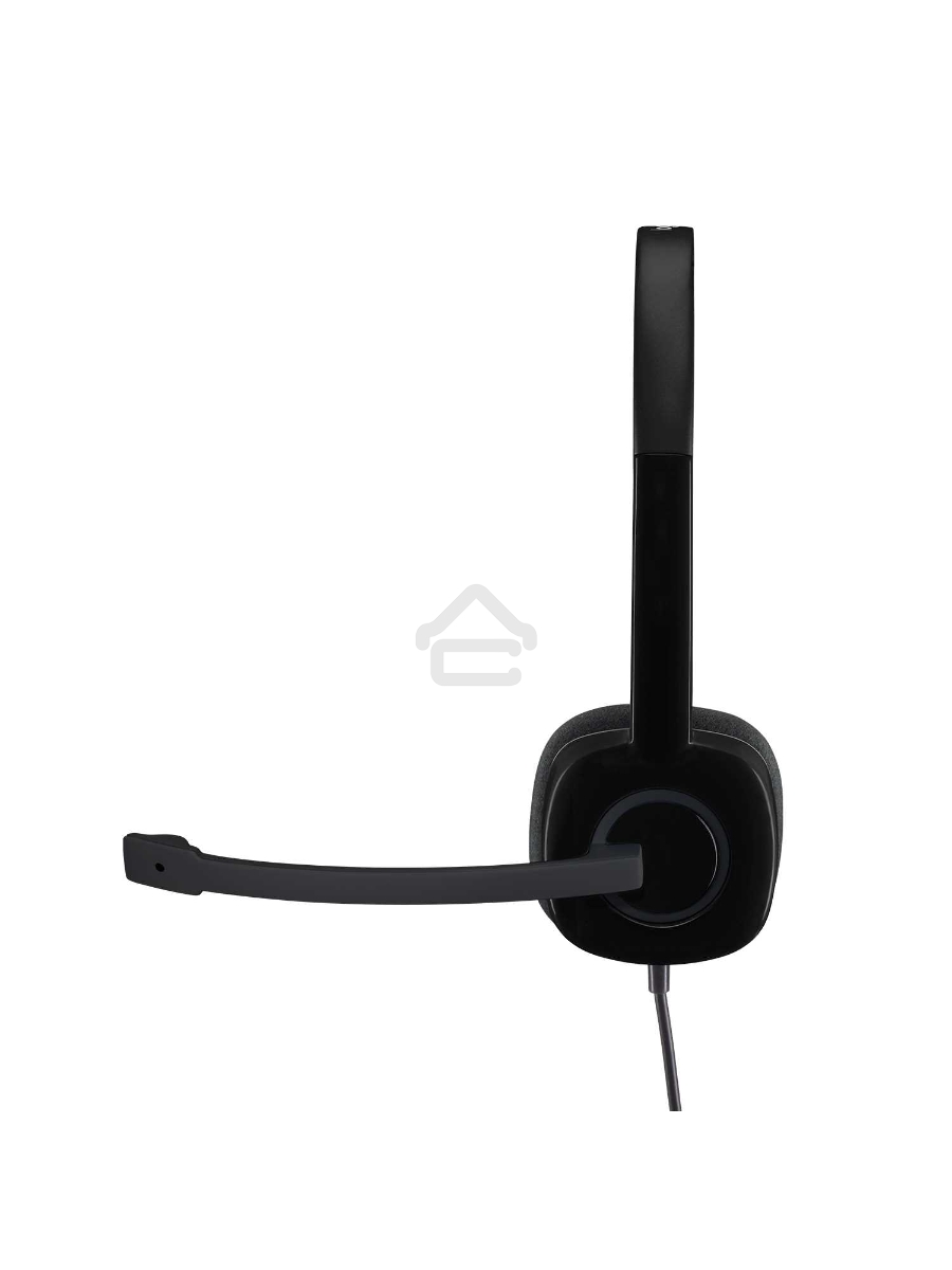 Наушники Logitech Headset H151 Stereo черный