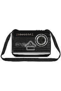Радиоприёмник SVEN SRP-535 чёрный (3 Вт, FM/AM/SW, USB, SD/microSD, 900 мАч, 2 х D/UM, фонарь)
