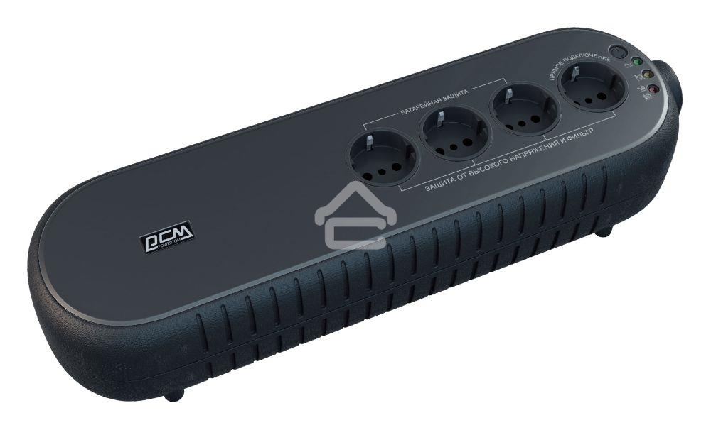 Источник бесперебойного питания Powercom WOW 500U 250Вт 500ВА черный