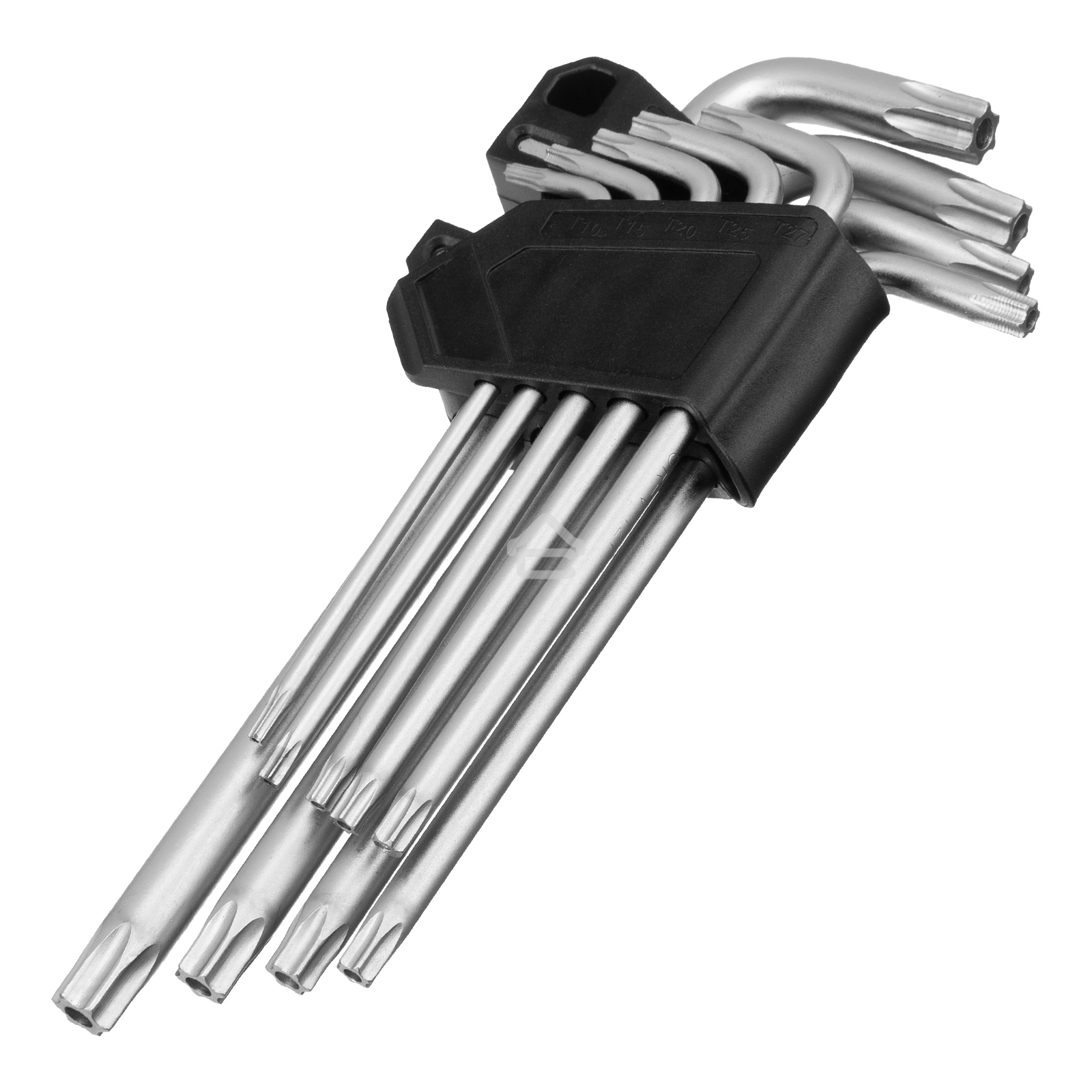 Набор ключей имбусовых Torx-Tempered Сибртех TT10-50, CrV, 9 шт., удлиненные
