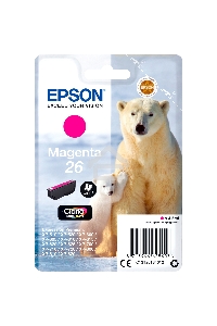 Картридж струйный Epson (C13T26134012/C13T26134010) пурпурный для Epson XP-70(300стр.)