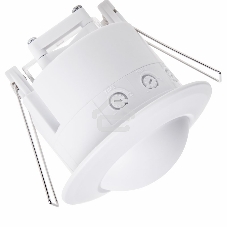 Датчик движения точечный микроволновый ДДТМ 01, 360°, 1200 Вт, 10-2000 Лк, 3-10 м, 10-900 сек. Rexant