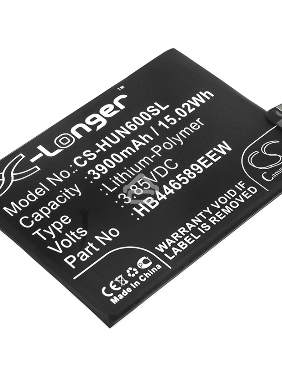Аккумулятор CameronSino CS-HUN600SL HB446589EEW для Huawei Nova 6 3.85V / 3900mAh / 15.02Wh