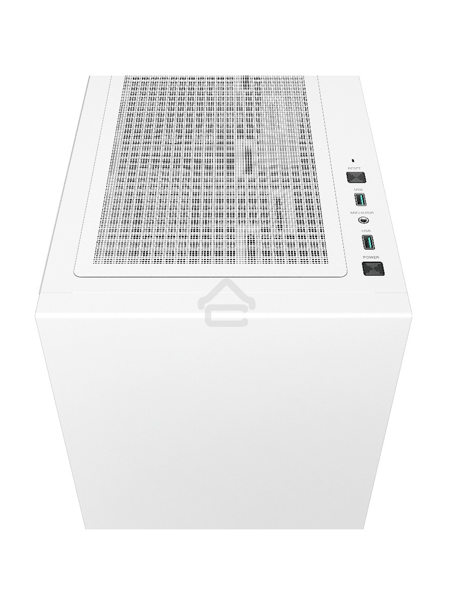 Компьютерный корпус Deepcool CH510 WH без БП, боковое окно (закаленное стекло), 1x120мм вентилятор сзади, белый, ATX