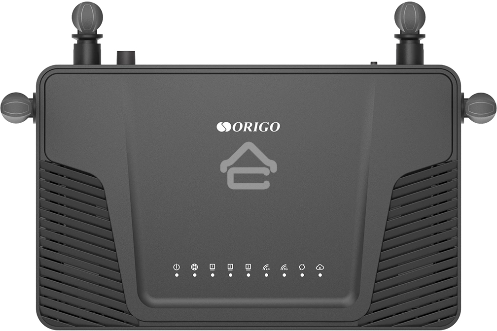 Двухдиапазонный Wi-Fi 6 маршрутизатор AX1500, 1x1000Base-T WAN, 3x1000Base-T LAN, 4 внешние антенны 5 dBi