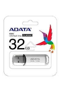 Флеш диск ADATA Flash Drive 32Gb C906 AC906-32G-RWH {USB2.0, White}