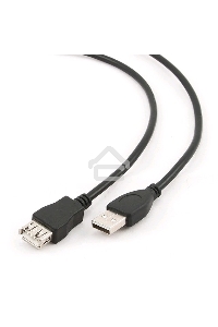 Кабель Gembird PRO CCP-USB2-AMAF-6 USB 2.0 кабель удлинительный 1.8м AM/AF  позол. контакты, пакет 