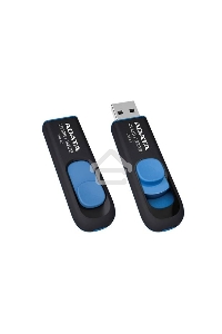Флеш диск ADATA Flash Drive 64Gb UV128 AUV128-64G-RBE {USB3.0, BLACK/BLUE}