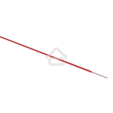 Провод ПГВА Rexant 1х1.00 мм², красный, бухта 100 м