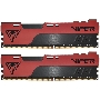 Оперативная память Patriot Viper Elite II, DDR4, 32GB (2x16 GB), 2666 MHz, CL16, DIMM, радиатор, красный