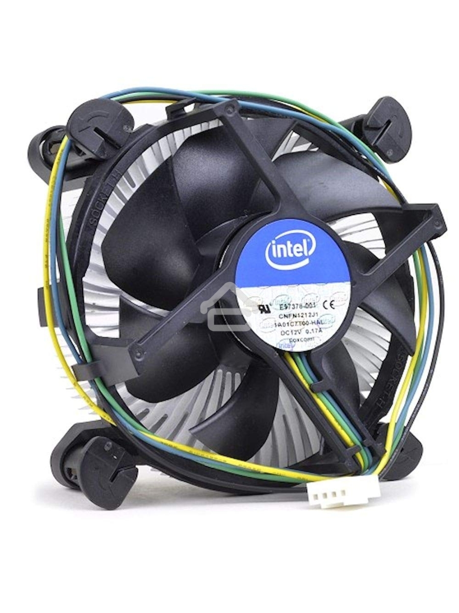 Кулер Intel E97378 серебристый/черный 80мм алюминий+медь 95W 4-pin 45мм