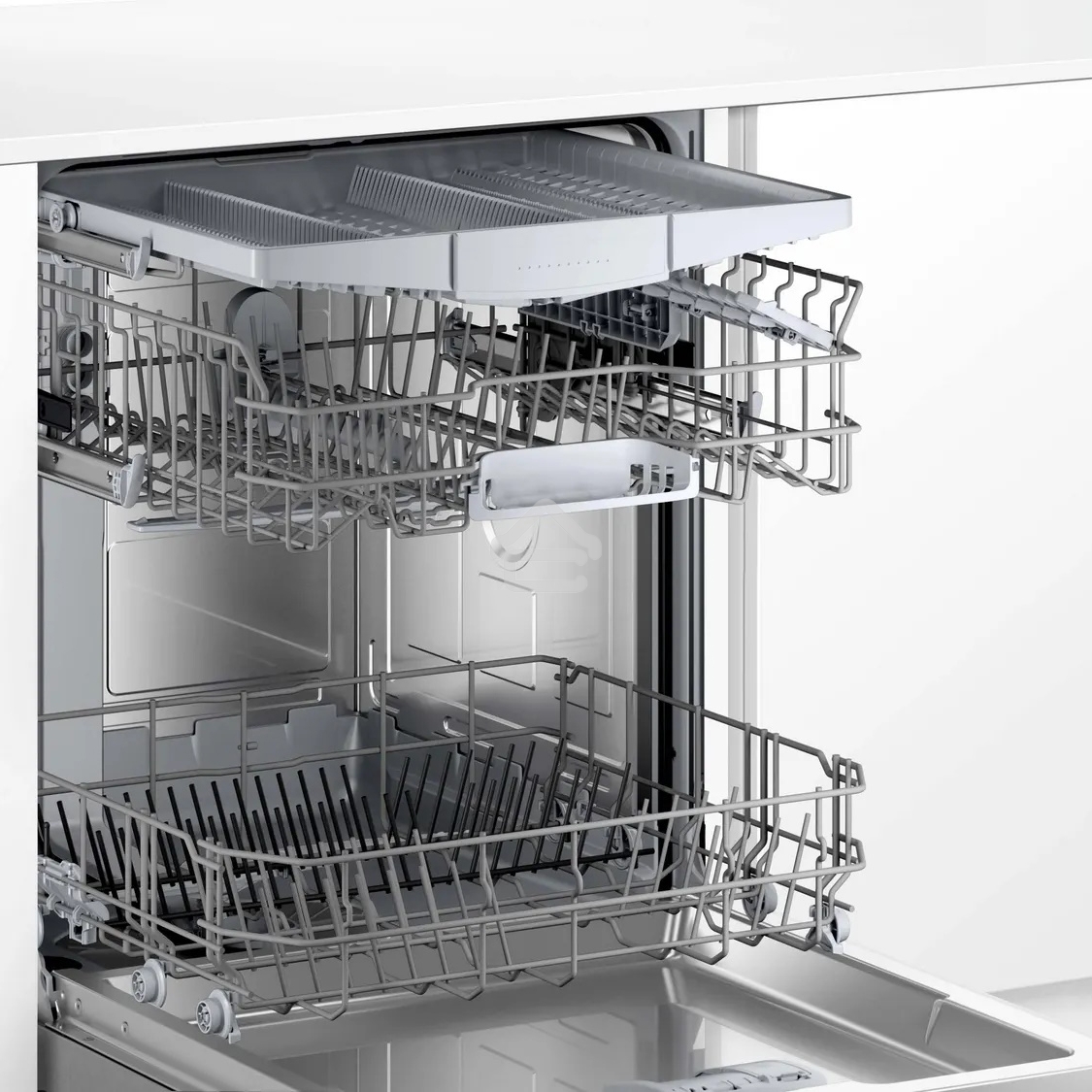 Встраиваемая посудомоечная машина Bosch SMV4HVX03E, серебристый, 59.8 см, 14 компл., 46 дБ, класс D