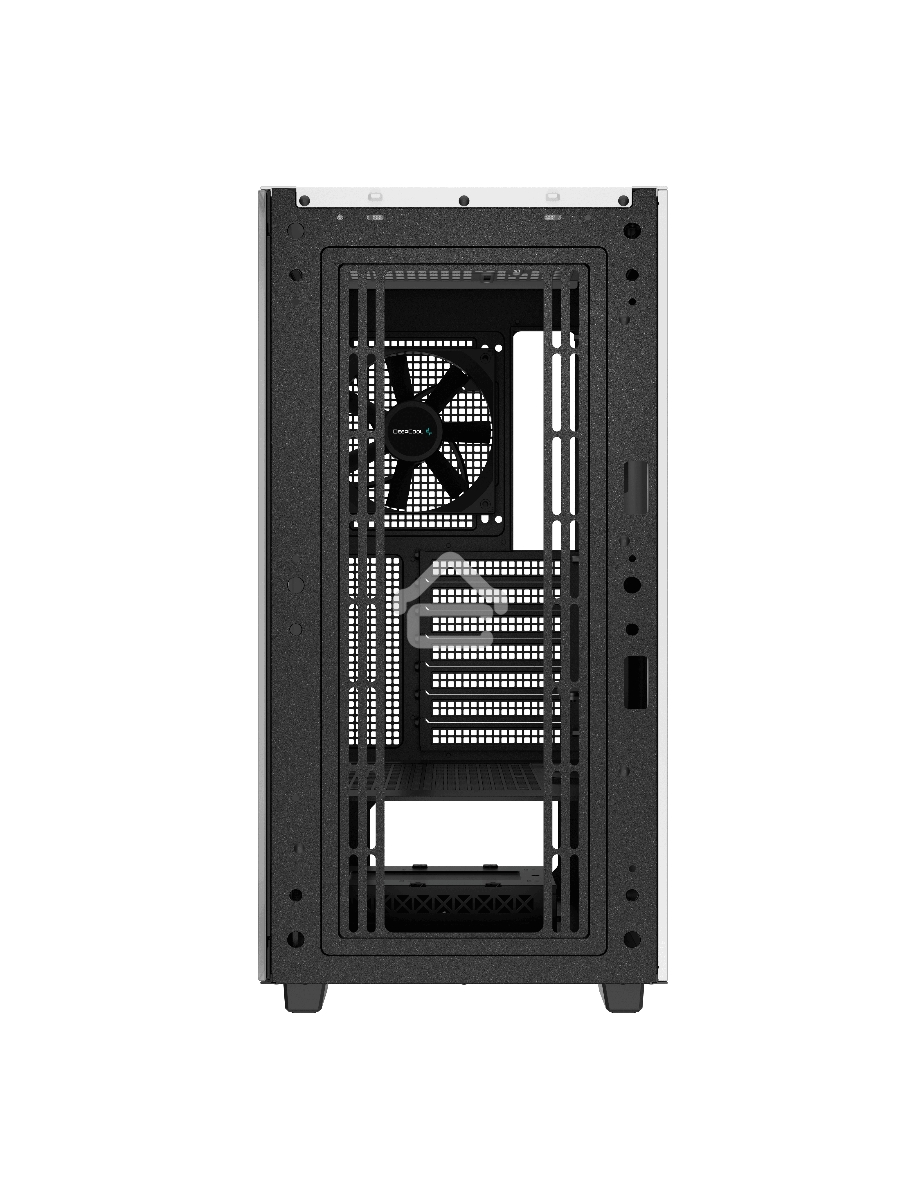 Компьютерный корпус Deepcool CH510 WH без БП, боковое окно (закаленное стекло), 1x120мм вентилятор сзади, белый, ATX