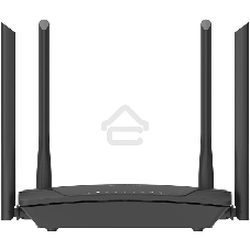 Двухдиапазонный Wi-Fi 6 маршрутизатор AX1500, 1x1000Base-T WAN, 3x1000Base-T LAN, 4 внешние антенны 5 dBi