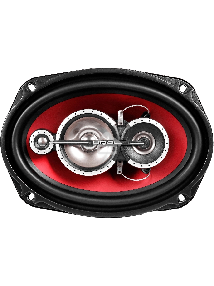 Колонки автомобильные Ural DDB AS-D6941 250Вт 15x23см (6x9дюйм) (ком.:2кол.) коаксиальные четырехполосные