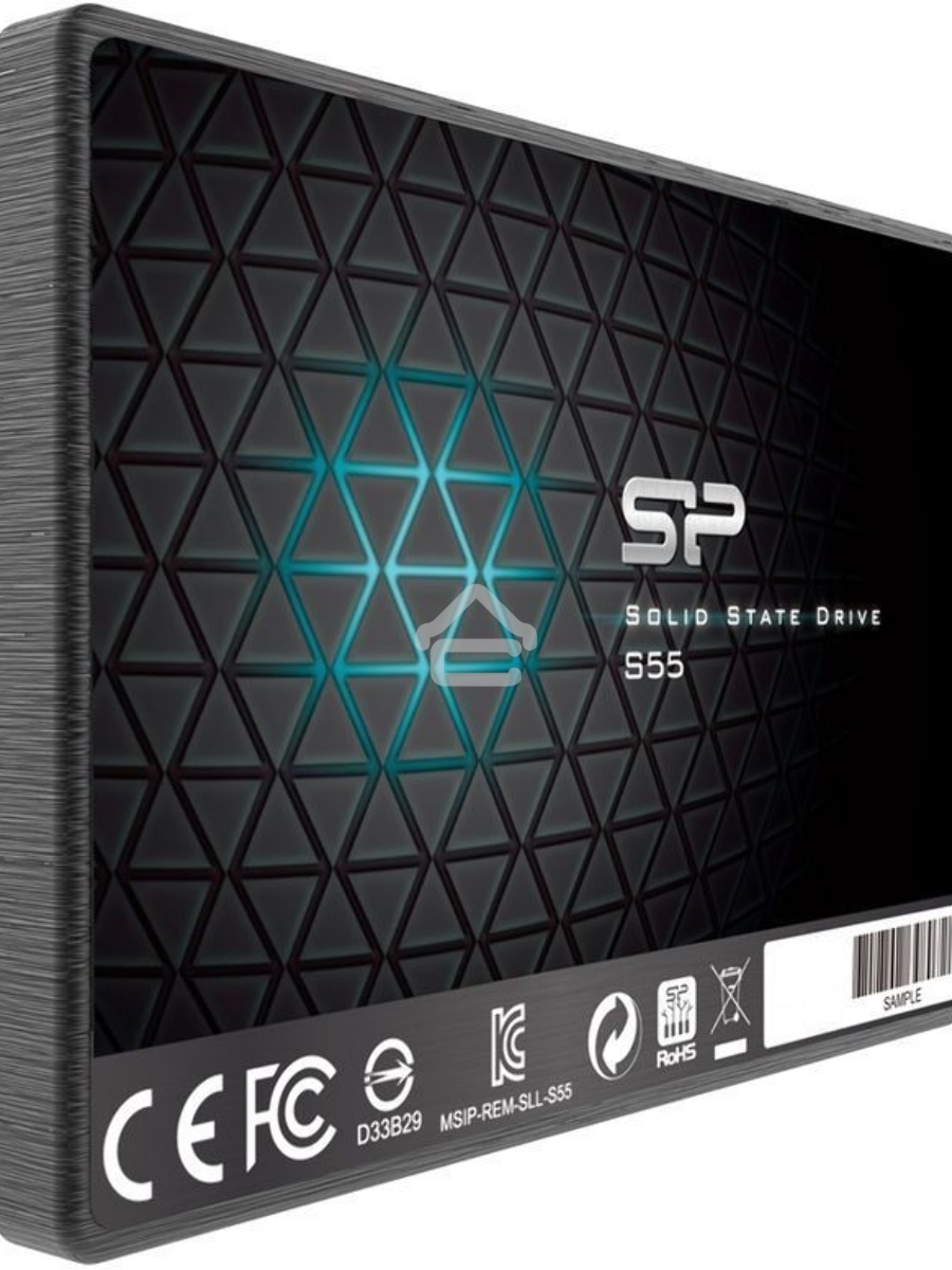 Накопитель SSD SiliconPower Slim S55, 240Gb, SATA, 2.5