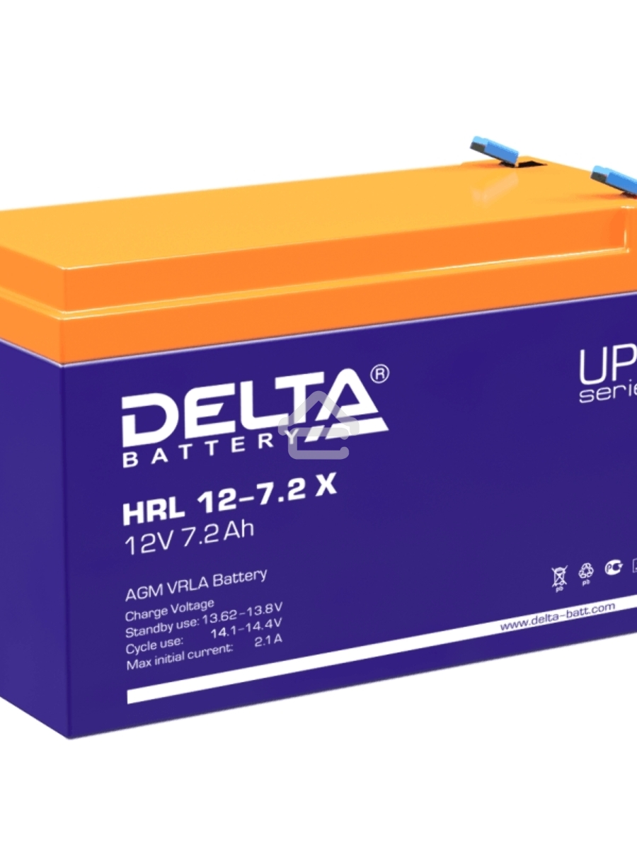 Батарея Delta HRL 12-7.2Х (12V 7.2Ah)