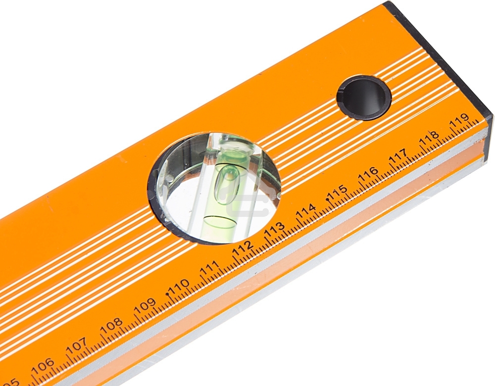 Уровень алюминиевый 1200мм фрезерованный 3 глазка Вихрь