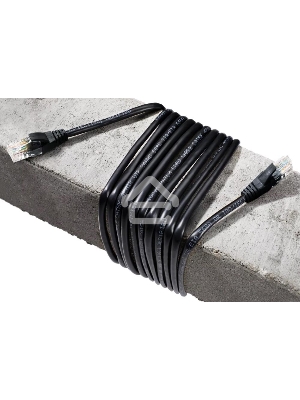 Патч-корд литой AOpen ANP511_2M_BK UTP кат.5е 2м черный