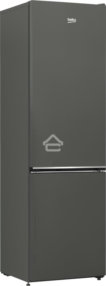 Холодильник Beko B1RCNK312G серый, двухкамерный, 200/76 л, морозилка снизу, Frost Free