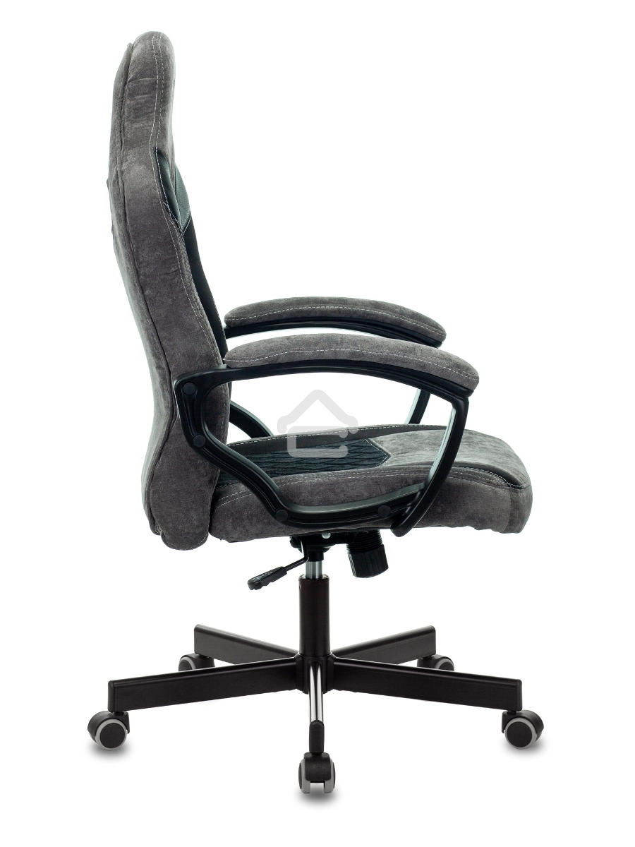 Кресло игровое Бюрократ VIKING 6 KNIGHT B FABRIC черный крестовина металл/пластик