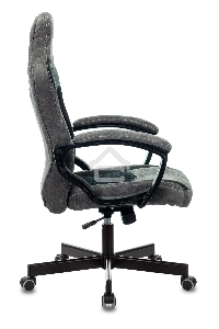 Кресло игровое Бюрократ VIKING 6 KNIGHT B FABRIC черный крестовина металл/пластик