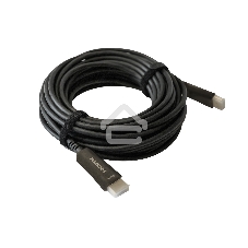 Кабель аудио-видео Digma HDMI 2.0 AOC HDMI (m)/HDMI (m) 20м. позолоченные контакты черный