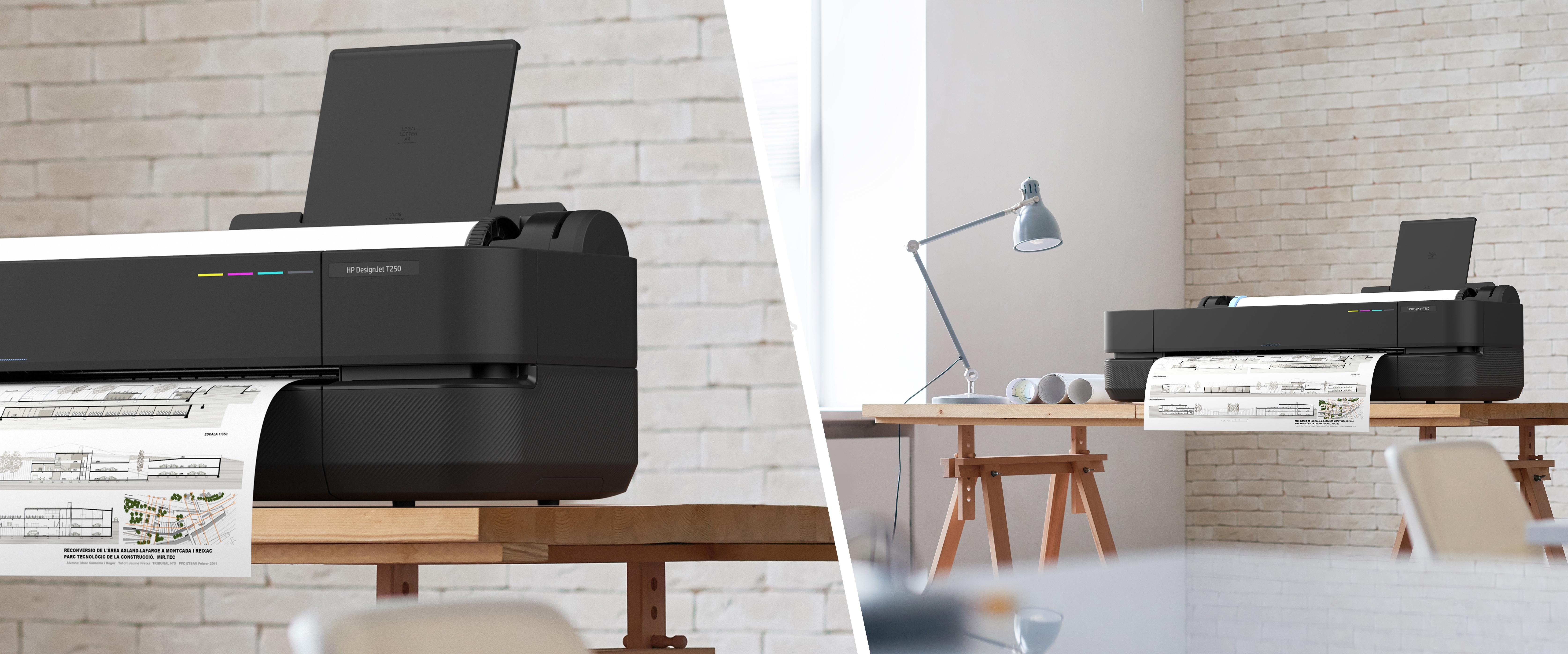 Плоттер струйный HP Designjet T230 (5HB07A), A1, 24