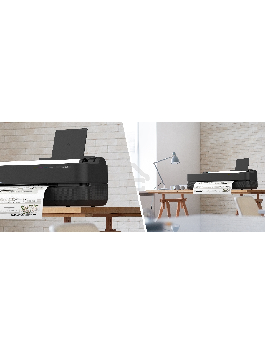 Плоттер струйный HP Designjet T230 (5HB07A), A1, 24