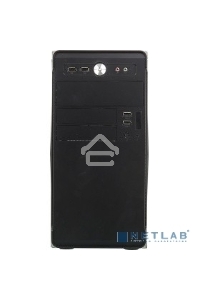 Компьютерный корпус Accord ACC-B022 черный без БП mATX 1x80mm 1x92mm 2x120mm 4xUSB2.0 audio