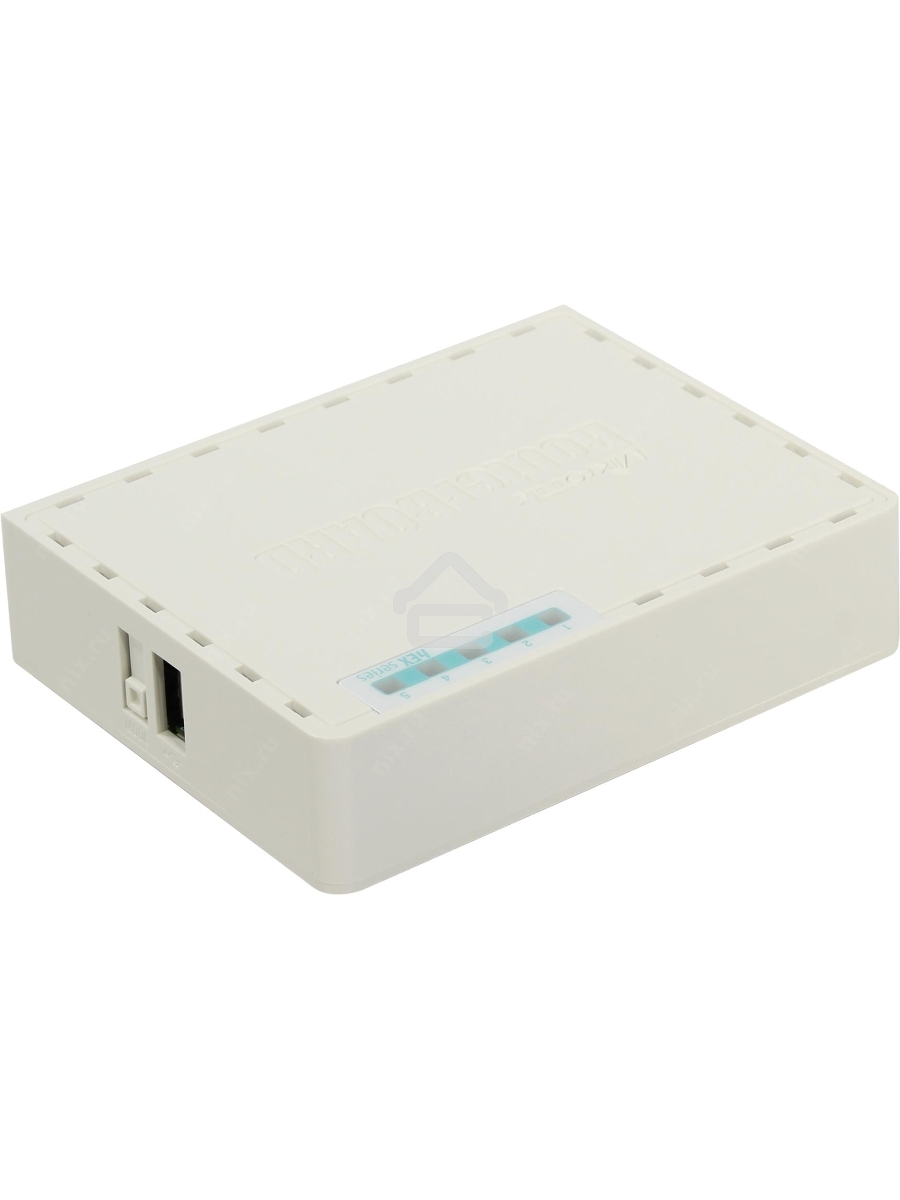 Роутер MikroTik RB750Gr3 hEX (RouterOS L4) with power supply and case 5 port 10/100/1000 гигабитный высокопроизводительный Ethernet
