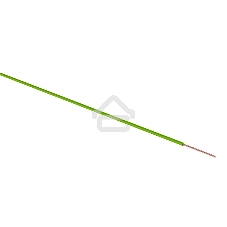 Провод ПГВА Rexant 1х0.50 мм², зеленый, бухта 100 м