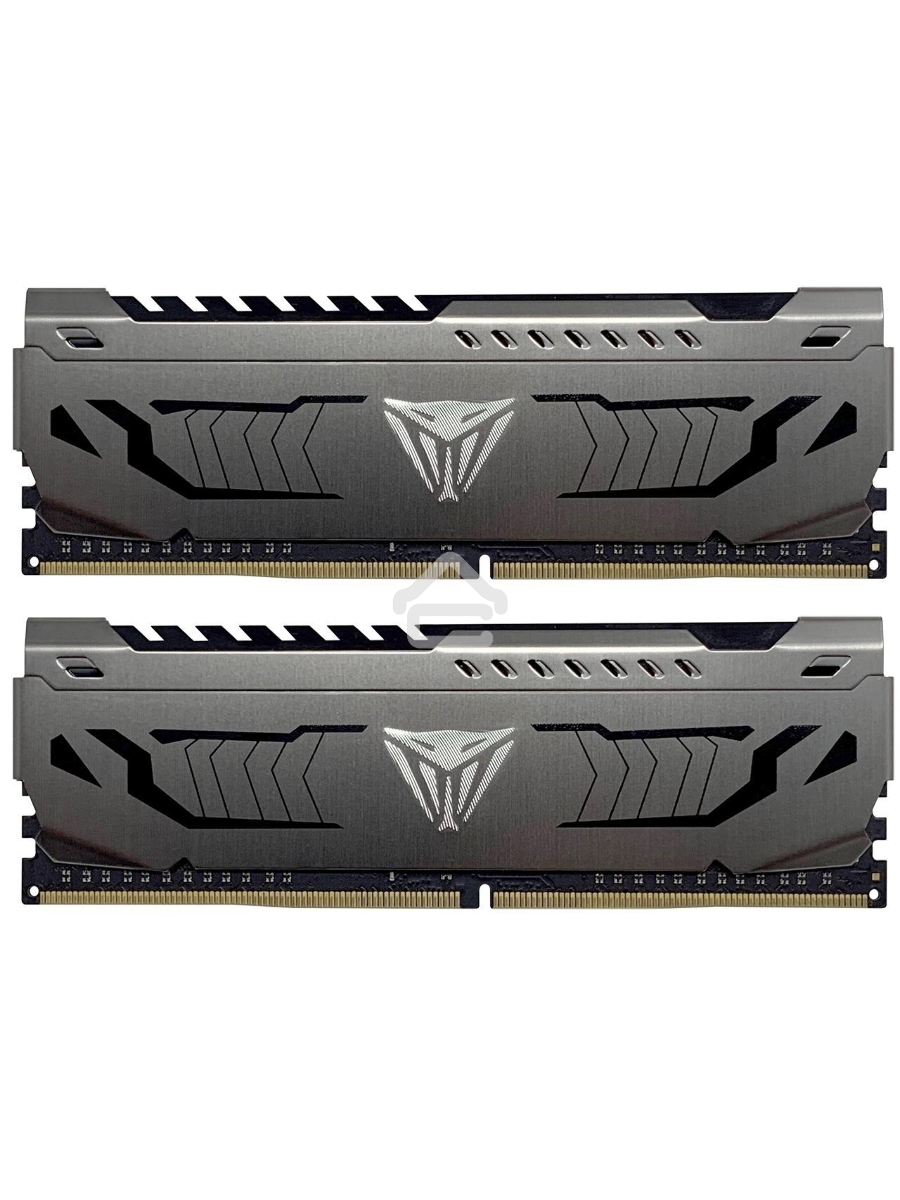 Оперативная память Patriot Viper Steel, DDR4, 16GB (2x8 GB), 3600 MHz, CL18, DIMM, радиатор, чёрный