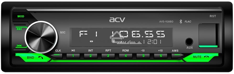 Автомагнитола ACV AVS-928BG 1DIN 4x50Вт