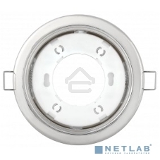 Светильник IEK GX53 встраив. точечный хром. LUVB0-GX53-1-K23