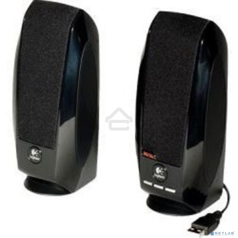 Акустическая система Logitech S150 980-000029 Колонки2.0, 2x0,6W, 90 Гц - 20 кГц, OEM