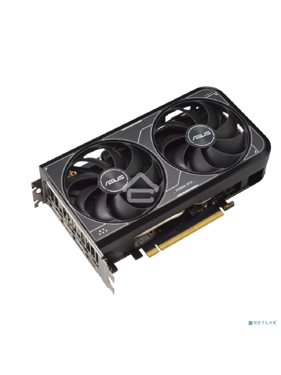 Видеокарта Asus DUAL-RTX4060-O8G-V2 NVIDIA GeForce RTX 4060 8Gb 128bit GDDR6 PCI-E 4.0 2505/17000 HDMIx1 DPx3 HDCP