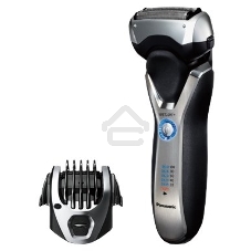 Электробритва сетчатая Panasonic ES-RT77-S520 реж.эл.:3 питан.:аккум. серебристый/черный