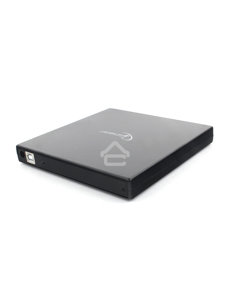 Оптический привод внешний с интерфейсом USB Gembird DVD-USB-02 пластик, черный