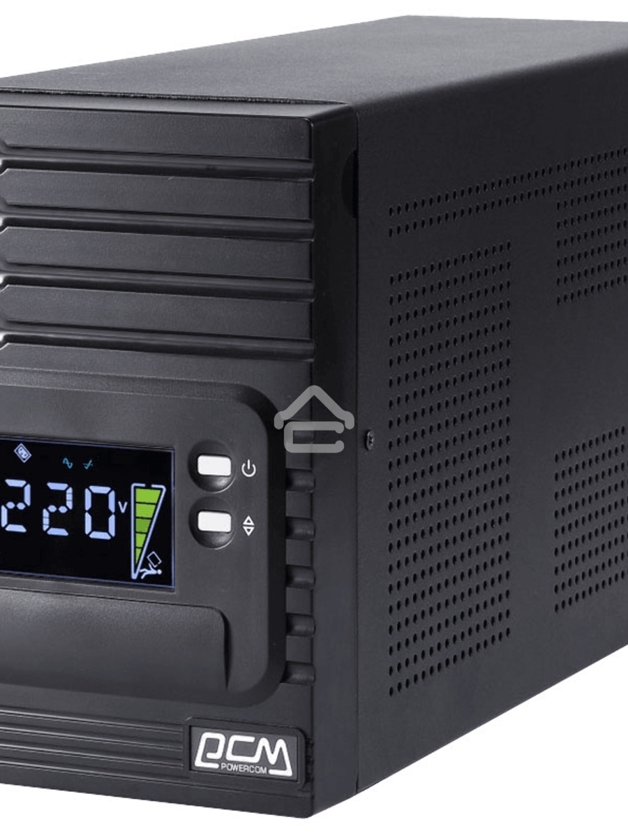 Источник бесперебойного питания Powercom Smart King Pro+ SPT-1500-II LCD 1200Вт 1500ВА черный
