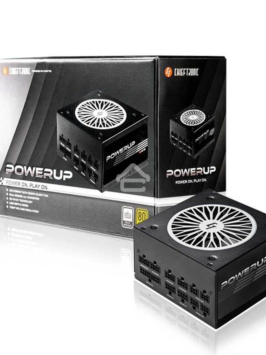 Блок питания Chieftec CHIEFTRONIC GPX-650FC, 650Вт, 80 PLUS Gold, 120мм, черный