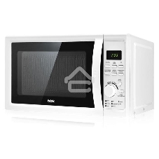 Микроволновая печь BBK 20MWS-719T/WG белый, 20 л, 700 Вт, переключатели -поворотный механизм/кнопки