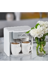 Кофеварка капельная Galaxy Line GL 0708 белый, исп. кофе - молотый, 0,3 л, 750 Вт.
