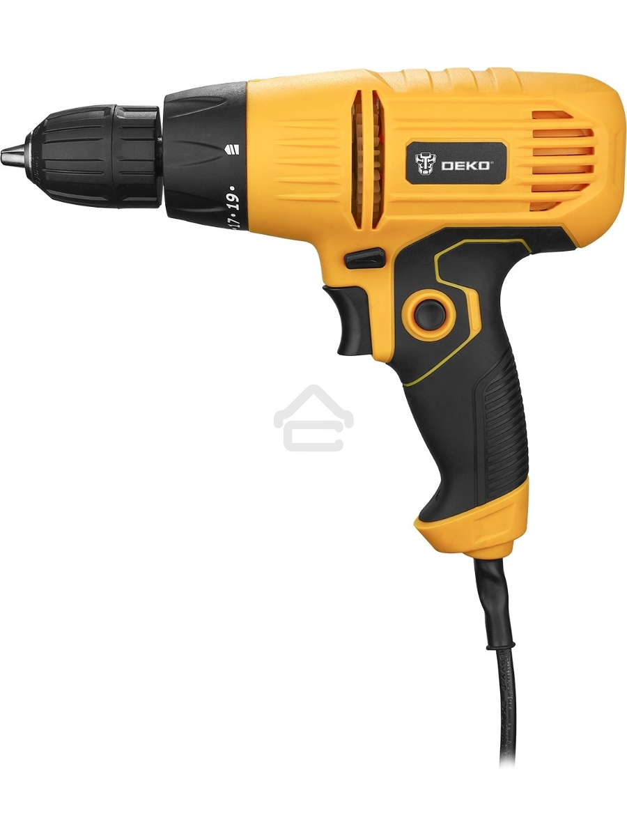 Дрель-шуруповерт Deko DKSD500W, 500Вт, сетевая