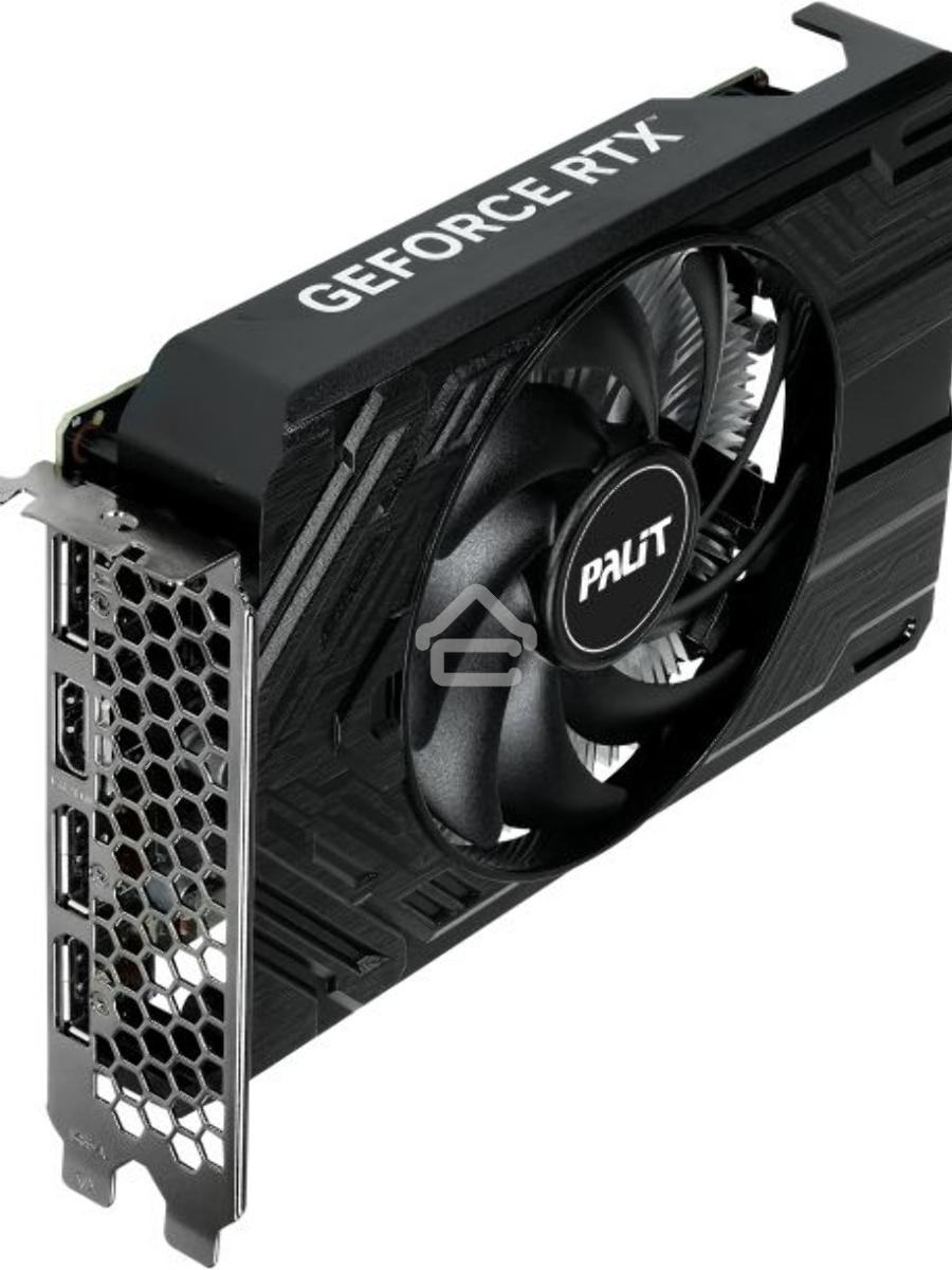 Видеокарта Palit PA-RTX4060 STORMX 8GB 8192Mb 128 GDDR6 1830/17000 HDMIx1 DPx3 HDCP Ret